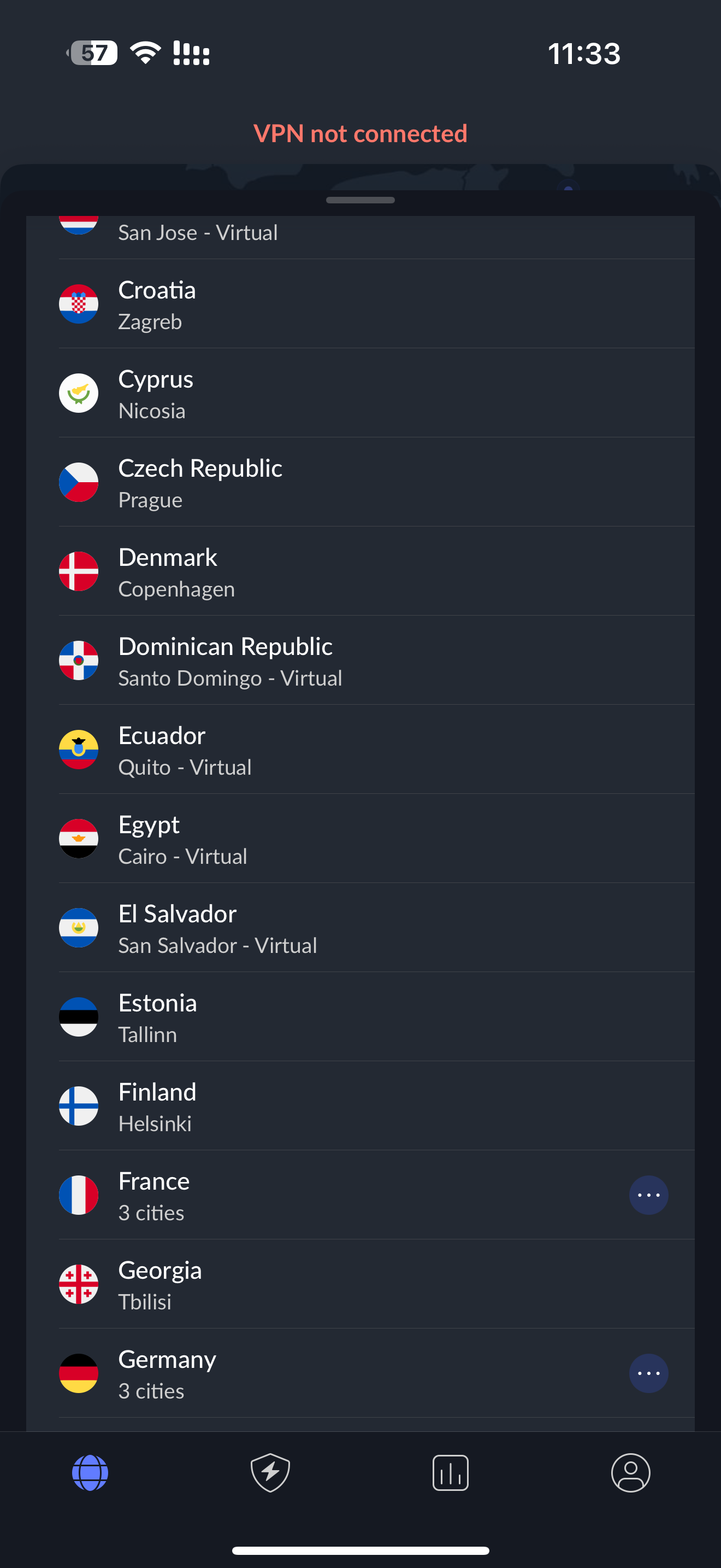 اشتراك nordvpn شهر 1 